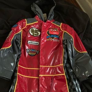 Little boys Disney Cars raincoat